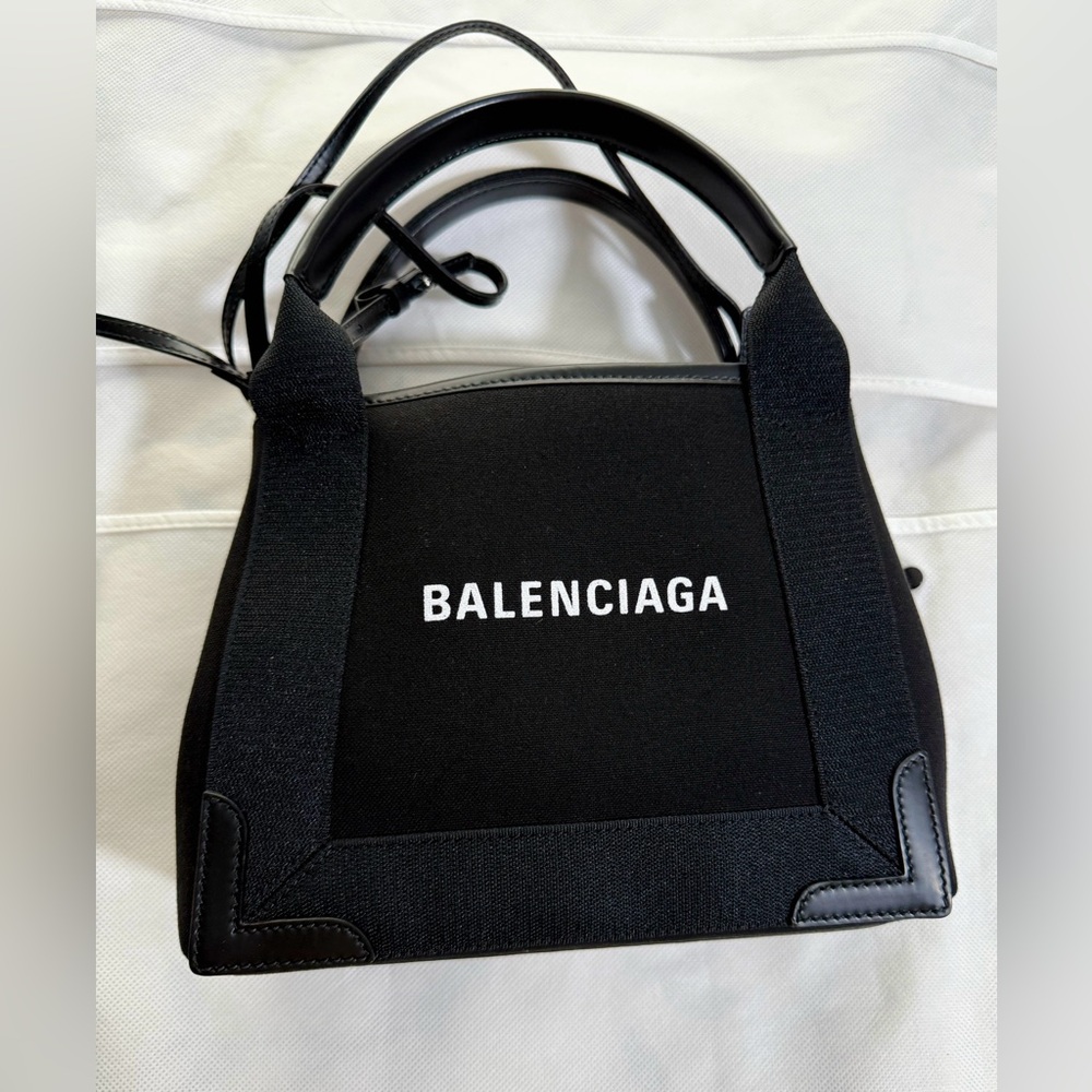 NWT Balenciaga Bag | Balenciaga XS CABAS Black Crossbody Bag - Picture 5 of 16